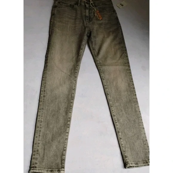 RRL Ralph Lauren Jeans 28 Womens Skinny Stretch Fit Slim Grey Classic New - Picture 4 of 16